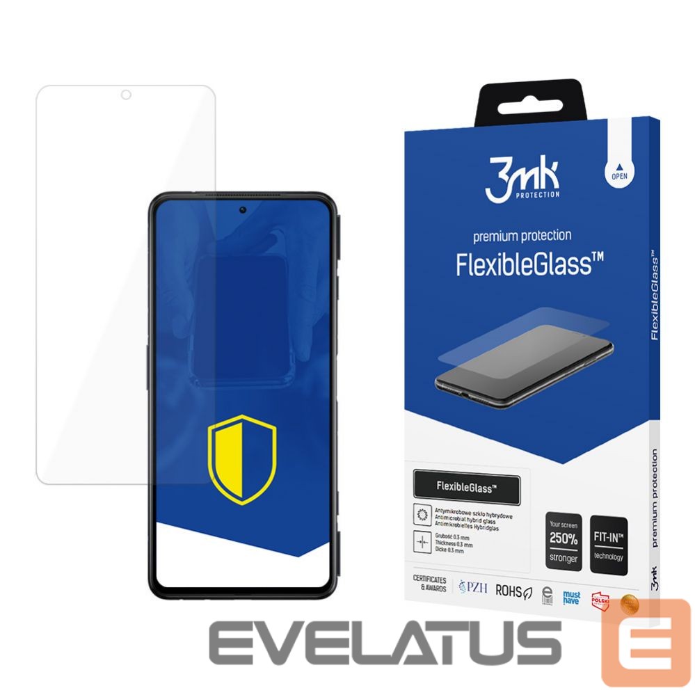 Protective glass 3MK Xiaomi Black Shark 4 5G FlexibleGlass