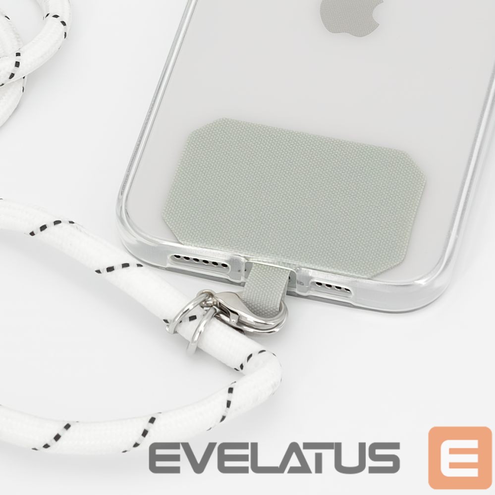Universal holder (Popsocket) iLike Removable Handsrtap For Strip Silver