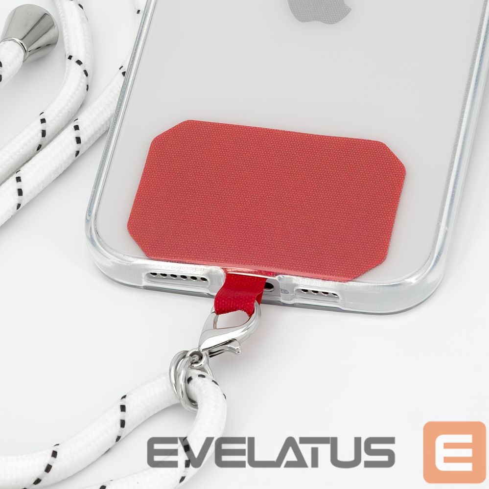 Universal holder (Popsocket) iLike Removable Handsrtap For Strip Red