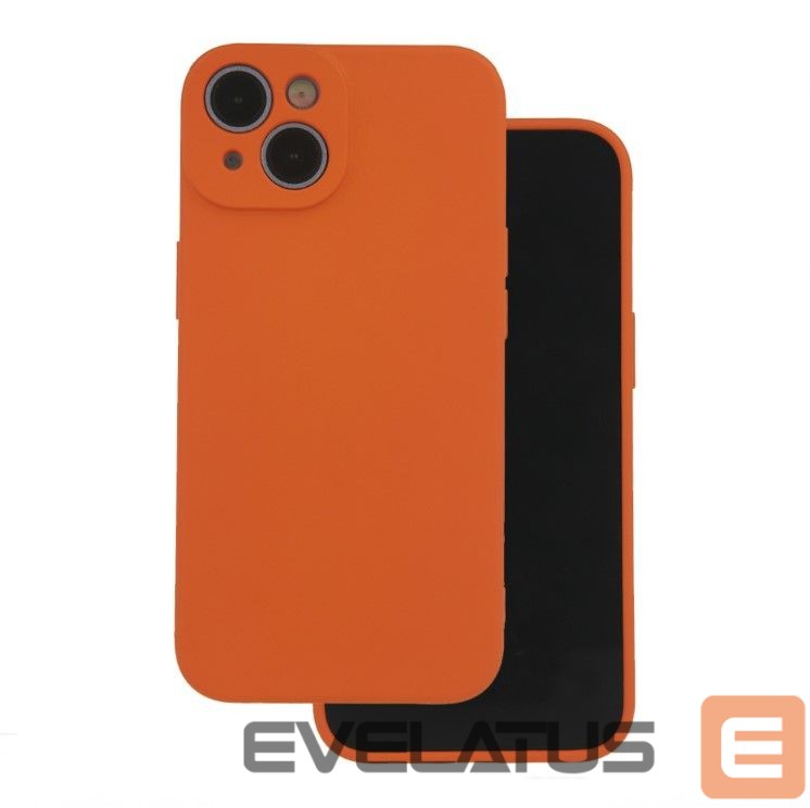 Back panel cover iLike Samsung Galaxy A35 5G Silicon case Orange