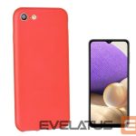 Back panel cover iLike Samsung Galaxy A32 silicone case Red