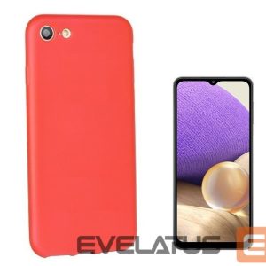Back panel cover iLike Samsung Galaxy A32 silicone case Red