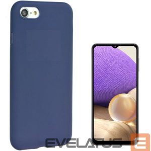 Back panel cover iLike Samsung Galaxy A32 (A326) 5G Soft  silicone case Blue