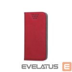 Book case iLike Universal Smart Universal Magnet case 6,6-6,9'' 85x170 Red