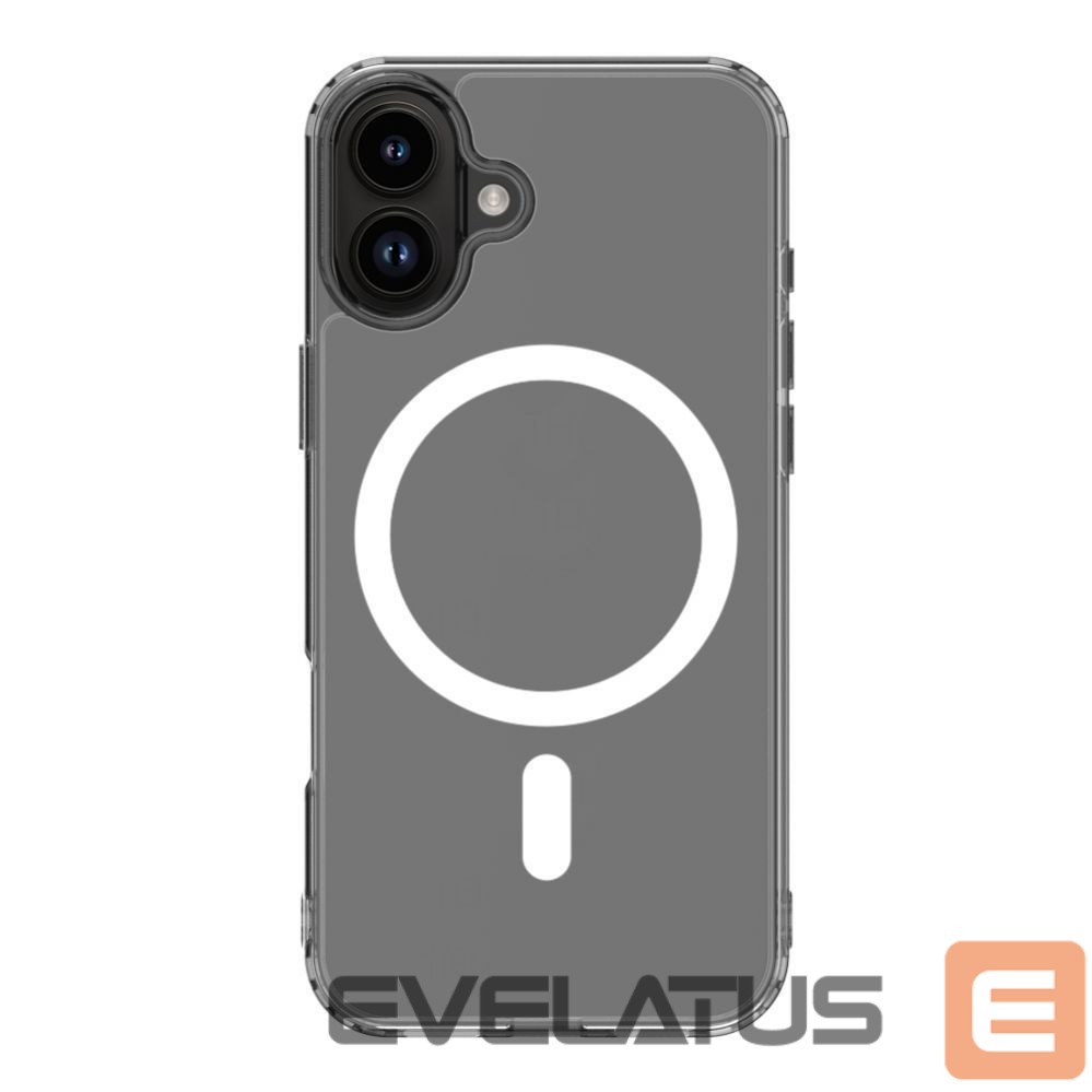 Back panel cover Evelatus Apple iPhone 16 Clear Case with MagSafe Transparent