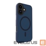 Back panel cover Evelatus Apple iPhone 16 Hybird Case With Magsafe PC+TPU Dark Blue
