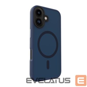Back panel cover Evelatus Apple iPhone 16 Hybird Case With Magsafe PC+TPU Dark Blue