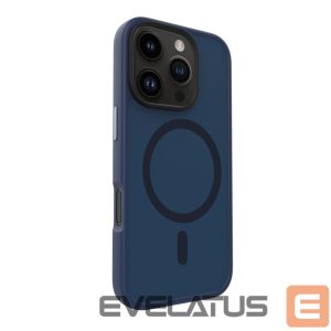 Back panel cover Evelatus Apple iPhone 16 Pro Hybird Case With Magsafe PC+TPU Dark Blue