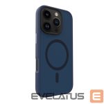Back panel cover Evelatus Apple iPhone 16 Pro Max Hybird Case With Magsafe PC+TPU Dark Blue