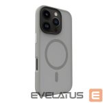 Back panel cover Evelatus Apple iPhone 16 Pro Max Hybird Case With Magsafe PC+TPU Silver