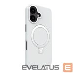 Back panel cover Evelatus Apple iPhone 16 Shield Case Magsafe & Stand Matte Silver