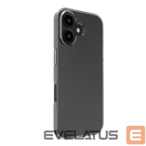 Back panel cover Evelatus Apple iPhone 16 Plus Clear Silicone Case 1.5mm TPU Transparent
