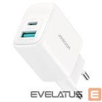 Adapter Joyroom  20W Dual-Port (USB A+ USB C) Charger (EU) White