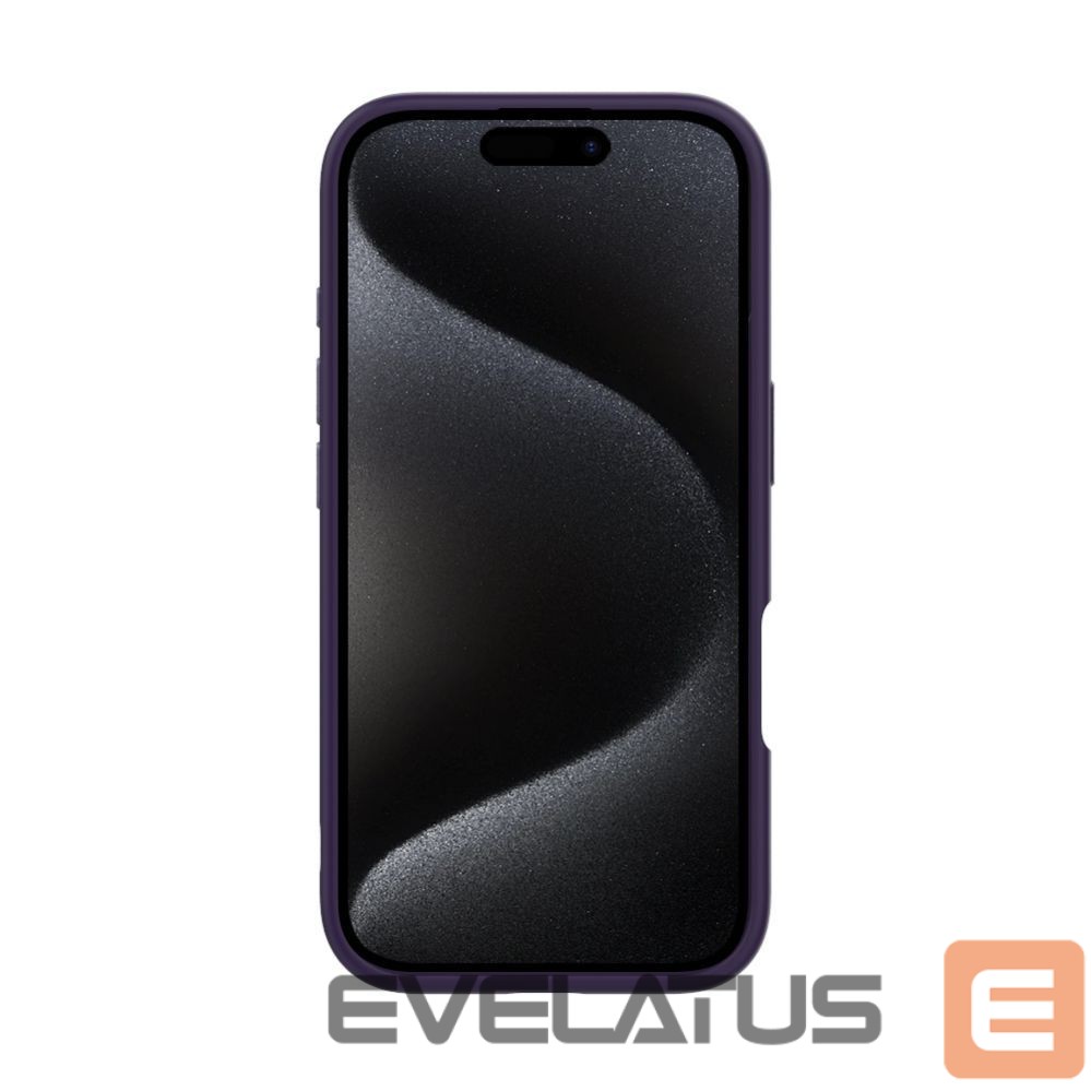 Back panel cover Evelatus Apple iPhone 16 Hybird Case With Magsafe PC+TPU Purple