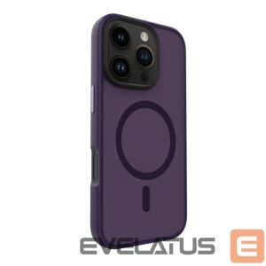 Back panel cover Evelatus Apple iPhone 16 Pro Max Hybird Case With Magsafe PC+TPU Purple