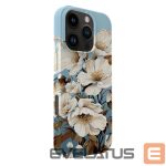 Back panel cover Evelatus Apple iPhone 16 Pro Max Slim Shell with Magsafe customized print design Flower Blue