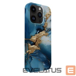 Back panel cover Evelatus Apple iPhone 16 Pro Max Slim Shell with Magsafe customized print design Dark Blue