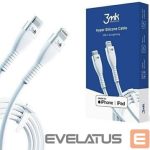 Cable 3MK Apple 3mk  Hyper Silicone Cable Type-C to Lightning 20W 3A White