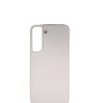 Back panel cover Evelatus Samsung Galaxy S22 Premium Soft Touch Silicone Case White