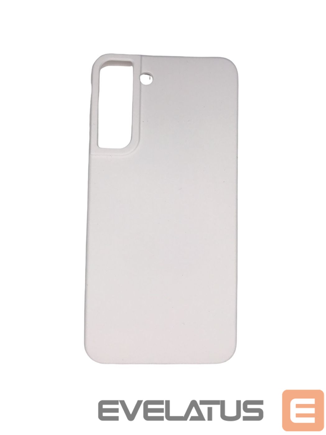 Back panel cover Evelatus Samsung Galaxy S22 Plus Premium Soft Touch Silicone Case White