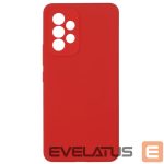 Back panel cover Evelatus Samsung Galaxy A73 5G Premium Soft Touch Silicone Case Chinese red