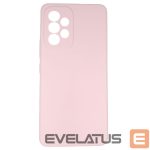 Back panel cover Evelatus Samsung Galaxy A73 5G Premium Soft TouchSilicone Case Pink Sand