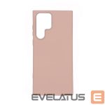 Back panel cover Evelatus Samsung Galaxy S22 Ultra Nano Silicone Case Soft Touch TPU Beige