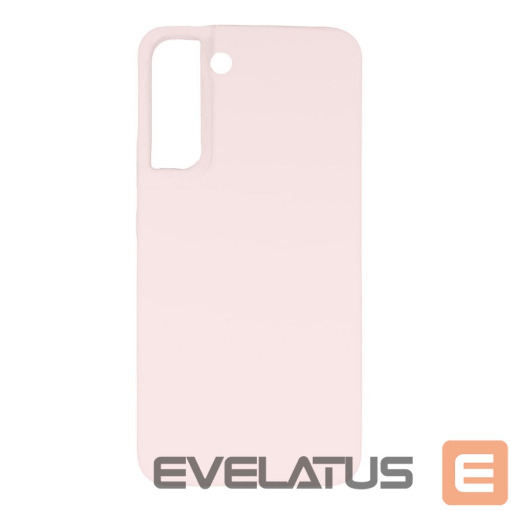 Back panel cover Evelatus Samsung Galaxy S21 FE Nano Silicone Case Soft Touch TPU Beige