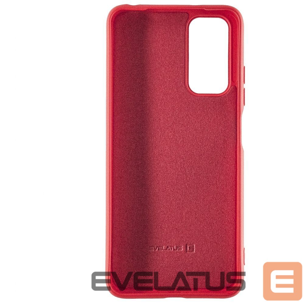 Back panel cover Evelatus Xiaomi Redmi Note 11/11S Nano Silicone Case Soft Touch TPU Red