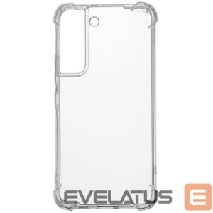 Back panel cover Evelatus Samsung Galaxy S22 Plus Military Shockproof Silicone Case TPU Transparent
