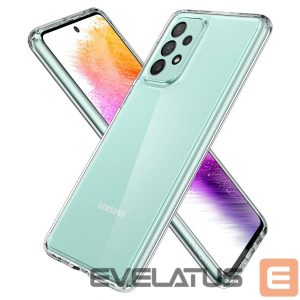 Back panel cover Evelatus Samsung Galaxy A73 5G Clear Silicone Case 1.5mm TPU Transparent