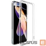 Back panel cover Evelatus Xiaomi Redmi Note 11/11S Clear Silicone Case 1.5mm TPU Transparent