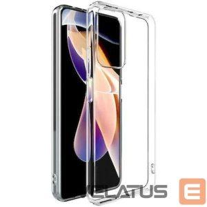 Back panel cover Evelatus Xiaomi Redmi Note 11/11S Clear Silicone Case 1.5mm TPU Transparent