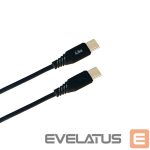 Cable iLike  iLike Evelatus Charging Cable Type-C to Type-C CTT01 Black