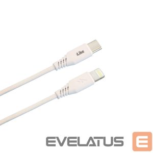 Cable iLike  iLike Charging Cable Type-C to Lightning CTL01 White