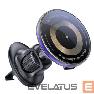 Auto holder yesido  15W Air Outlet Car MagSafe Magnetic Wireless Charging Holder Black