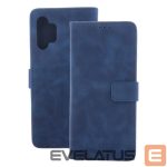 Book case iLike Samsung Galaxy A05s Smart Velvet case Navy Blue