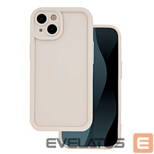 Back panel cover iLike Samsung Galaxy A05S Rim TPU case Beige