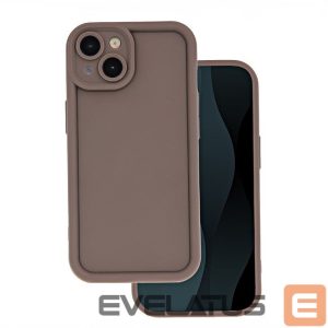 Back panel cover iLike Samsung Galaxy A05S Rim TPU case Brown
