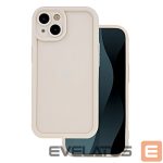 Back panel cover iLike Samsung Galaxy A15 4G / A15 5G Rim TPU case Beige