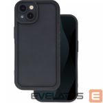 Back panel cover iLike Samsung Galaxy A35 5G Rim TPU case Black