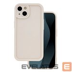 Back panel cover iLike Samsung Galaxy A35 5G Rim TPU case Beige