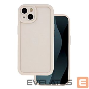 Back panel cover iLike Samsung Galaxy A35 5G Rim TPU case Beige