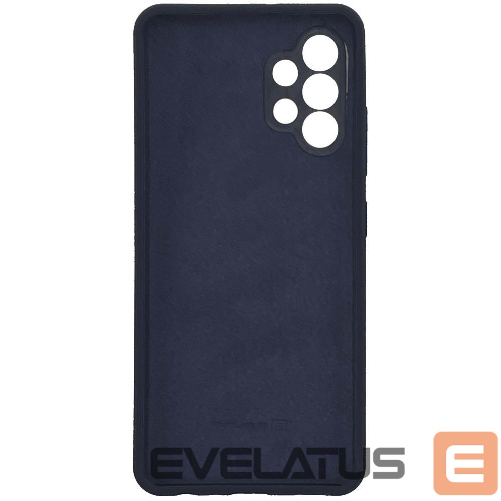 Back panel cover Evelatus Samsung Galaxy A32 Premium Soft Touch Silicone Case Blue
