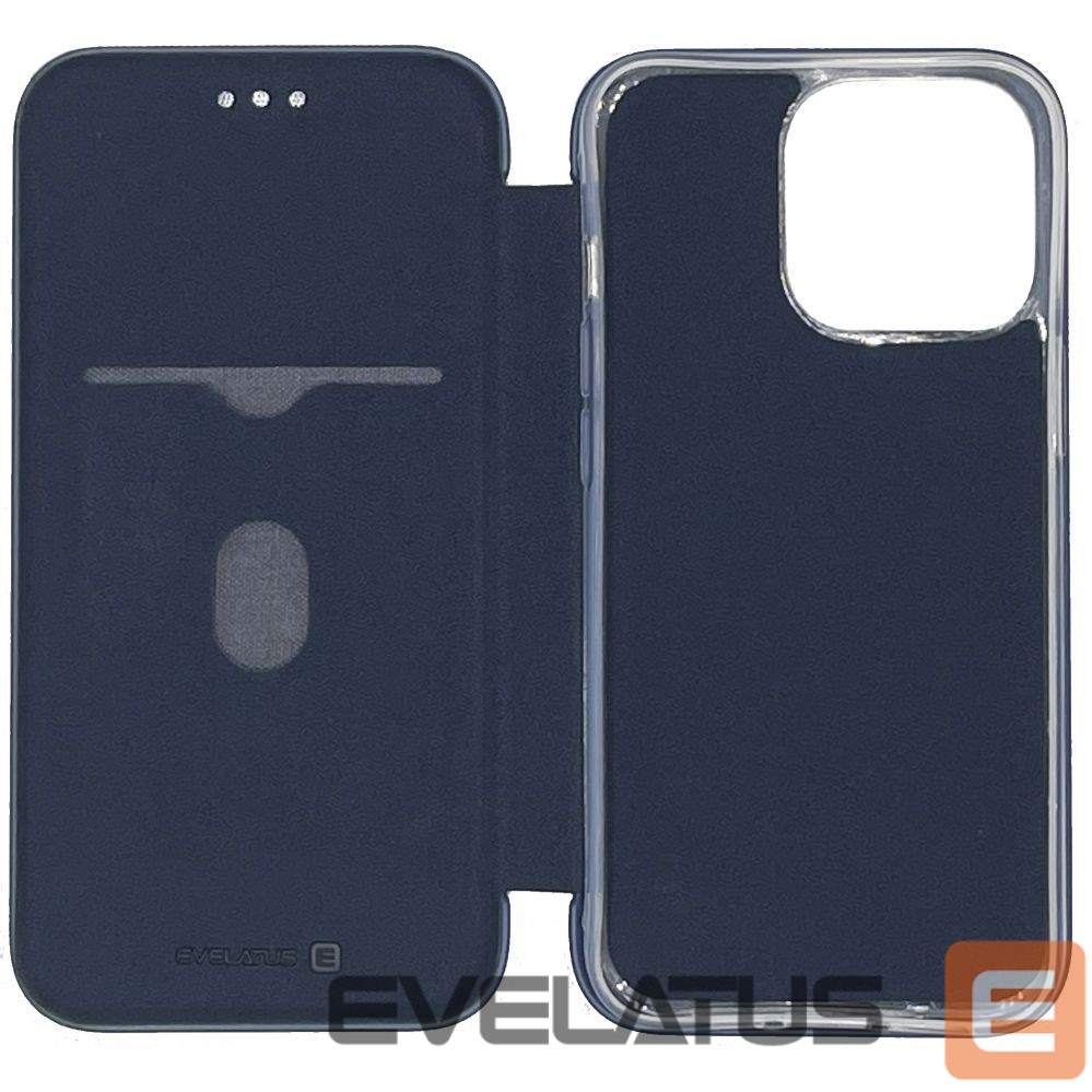 Book case Evelatus Apple iPhone 13 Pro Book Case Dark Blue