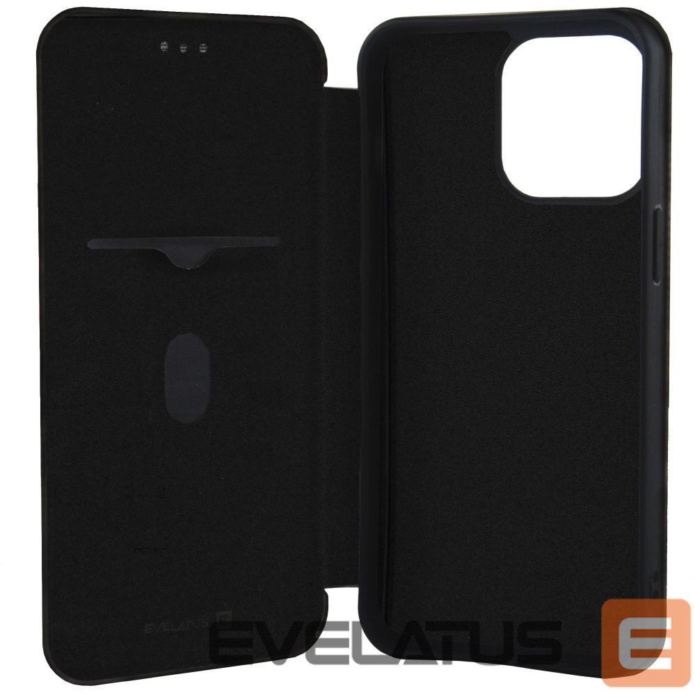 Book case Evelatus Apple iPhone 13 Pro Max Book Case Black