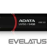 Flash drive ADATA  UV150 64 GB, USB 3.0, Black 