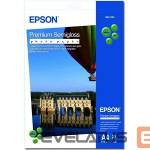Office supplies EPSON  Premium Semigloss Photo Paper, DIN A4, 251g/mÂ², 20 Sheets A4