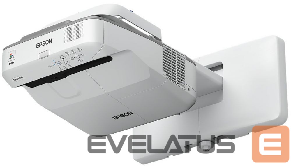 Printer EPSON Ultra Short Throw Series EB-695Wi WXGA (1280x800), 3500 ANSI lumens, 14.000:1, White, Lamp warranty 12 month(s)
