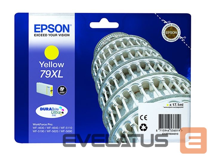 Printer accessories EPSON 79XL C13T79044010 Inkjet cartridge, Yellow